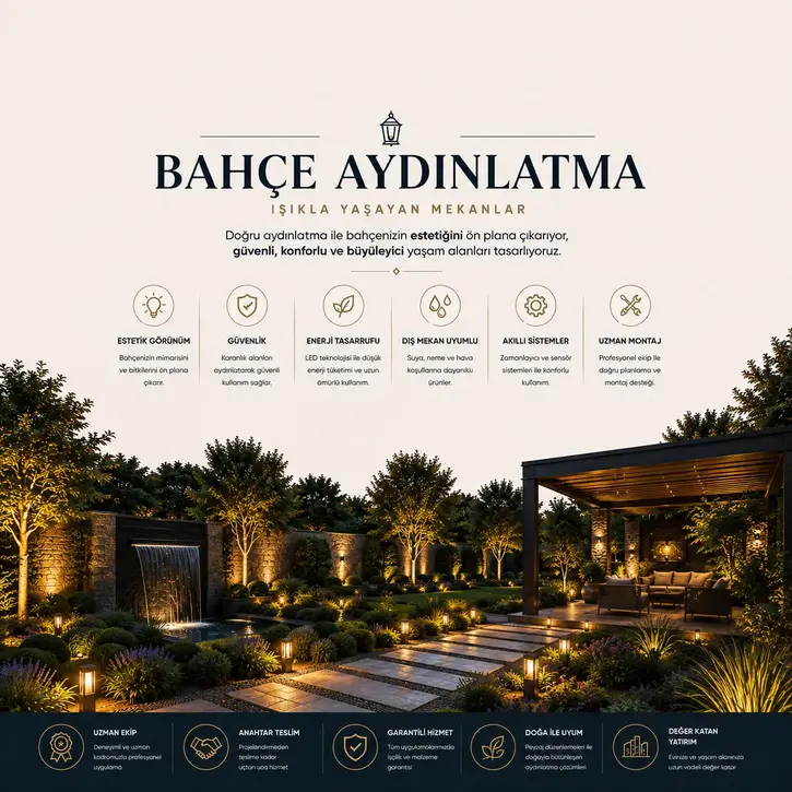 Bahçe Aydınlatma
