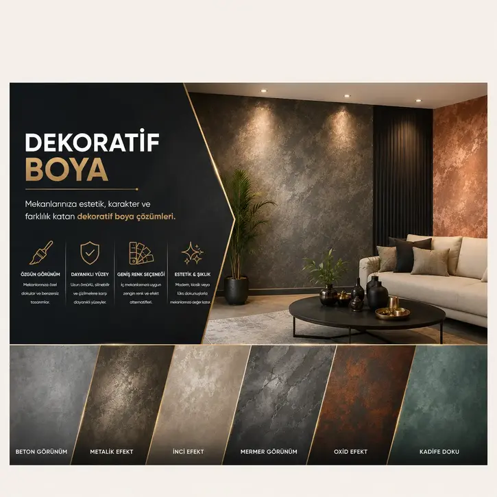 Dekoratif Boya