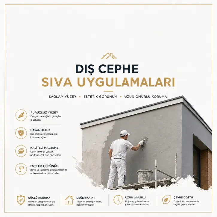 Dış Cephe Sıva Uygulamaları