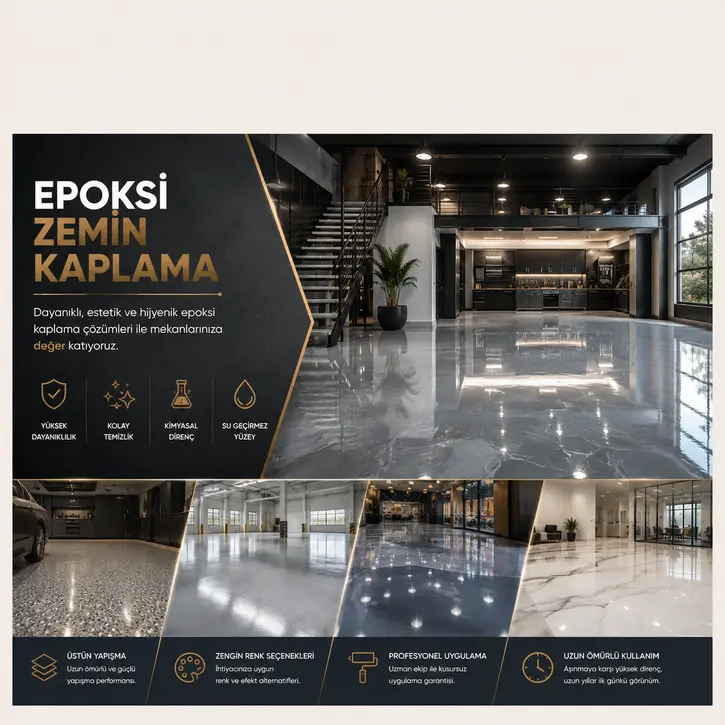 Epoksi Zemin Kaplama