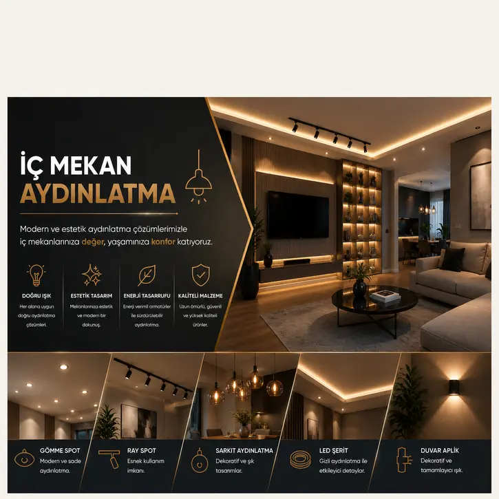 İç Mekân Aydınlatma