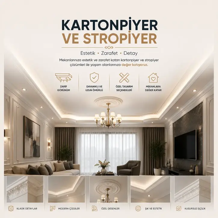 Kartonpiyer ve Stropiyer