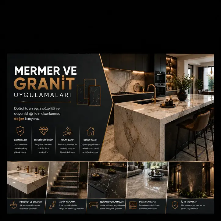 Mermer ve Granit Uygulamaları