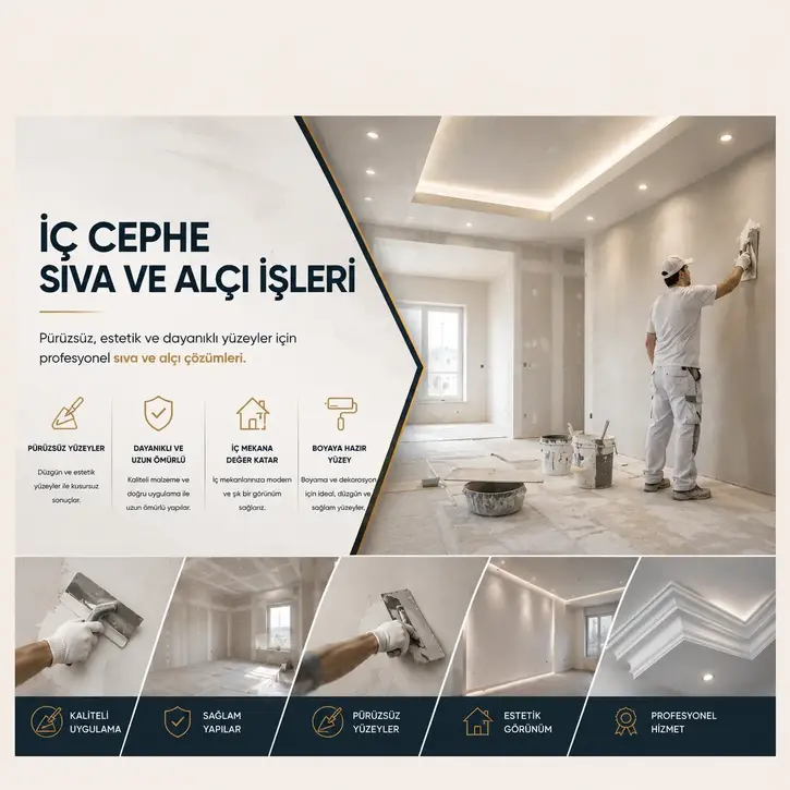 Sıva ve Alçı İşleri
