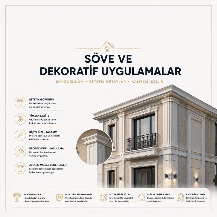 Söve ve Dekoratif Uygulamalar