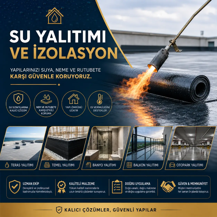 Su Yalıtımı ve İzolasyon