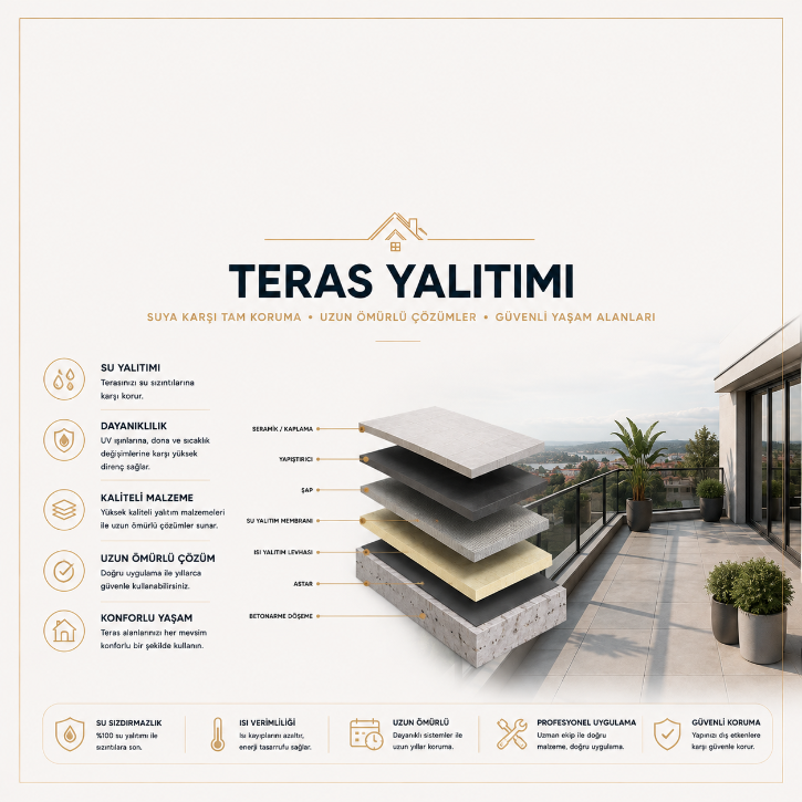 Teras Yalıtımı